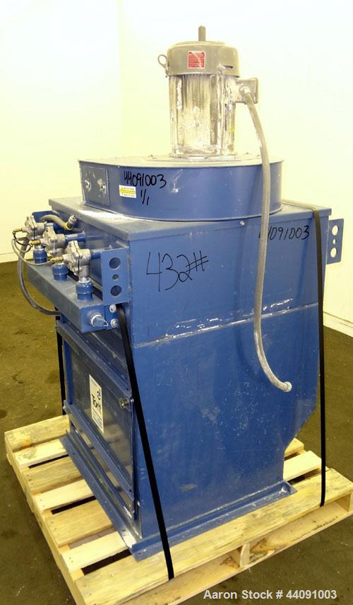 Used Torit TD Cartridge Type Dust Collector, Model TD 486, 540 Square Feet Filter Area, Carbon Steel. Apprxoimately 700-1500 cfm. Side access door. Requires cartridges. Includes a 5hp, 3/60/230/460 v...