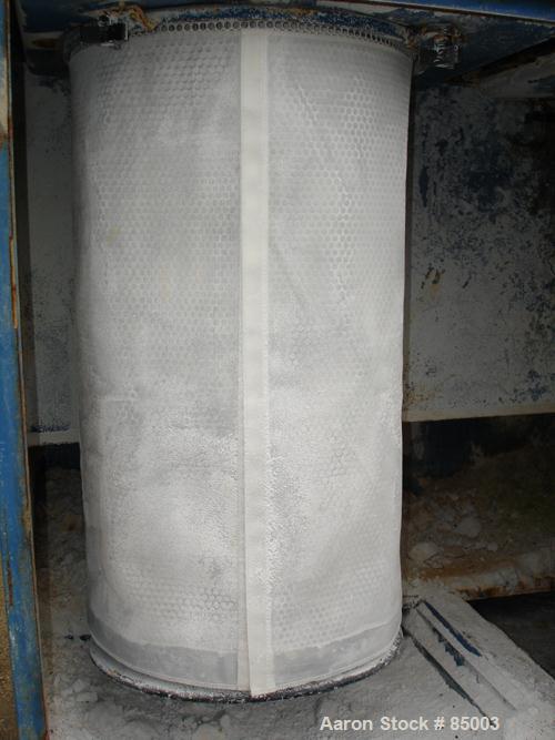 Used Torit Vibra Shake Cartridge Type Dust Collector, Model VS3000, 354 Square Feet Filter Area, Carbon Steel. Nominal air flow 3000 ACFM. 10" inlet, top mounted blower, 7.5 HP, 3/60/460 Volt, 3600 R...