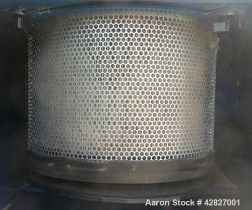 Used Torit Vibra Shake Cartridge Type Dust Collector, Model VS550, Carbon Steel. 65 Square feet filter area, 550 cfm airflow. Housing measures 24.7" wide x 30.8" long x 52.2" tall. Coned bottom with ...