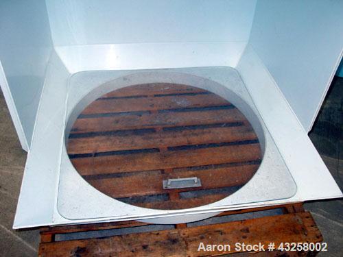 Used Tri-Mer Whirl Wet Model 18HWW 1600 CFM Dust Collector. (2) 9’’ Diameter side ports, (2) 18’’ wide x 15’’ high side access panels with covers. (2) 4’’ Diameter side site glass ports, Top access 1...
