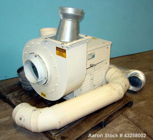 Used Tri-Mer Whirl Wet Model 18HWW 1600 CFM Dust Collector. (2) 9’’ Diameter side ports, (2) 18’’ wide x 15’’ high side access panels with covers. (2) 4’’ Diameter side site glass ports, Top access 1...