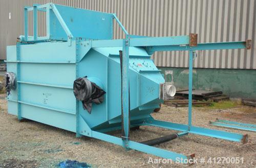 Used Ultra Industries Pulse Jet Dust Collector, Model SQ-100-8-IIIG, 942 Square Feet Filter Area, Carbon Steel. Housing measures 72" x 72" x 102" x 66" cone bottom. Approximate 4 1/2" diameter x 96" ...