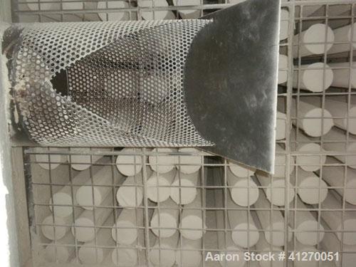 Used Ultra Industries Pulse Jet Dust Collector, Model SQ-100-8-IIIG, 942 Square Feet Filter Area, Carbon Steel. Housing measures 72" x 72" x 102" x 66" cone bottom. Approximate 4 1/2" diameter x 96" ...