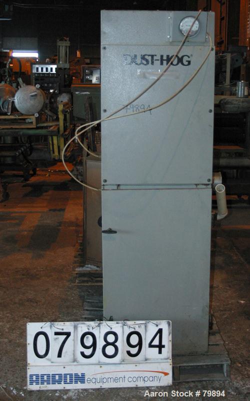 USED: United Air Specialists Dust Hog dust collector, model SC1700. 192 square foot filter area, carbon steel, 700-1800 cfm. (1) Supra conic style cartridge filter bag. Approximately 
3 hp.