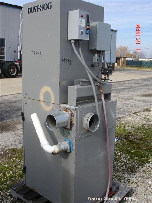 USED: United Air Specialists Dust Hog dust collector, model SC1700. 192 square foot filter area, carbon steel, 700-1800 cfm. (1) Supra conic style cartridge filter bag. Approximately 
3 hp.