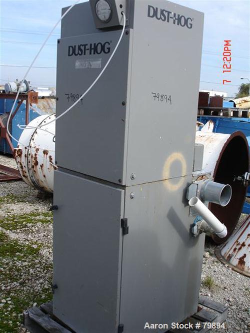 USED: United Air Specialists Dust Hog dust collector, model SC1700. 192 square foot filter area, carbon steel, 700-1800 cfm. (1) Supra conic style cartridge filter bag. Approximately 
3 hp.