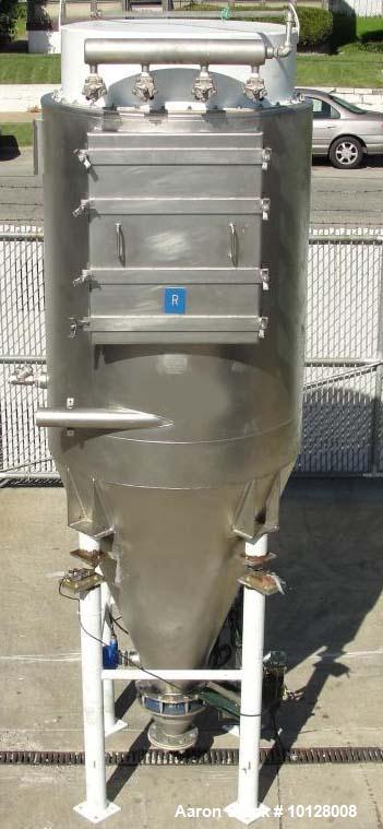 Used- Walker Stainless Equipment Co Round Pulse Jet Dust Collector, Model R-HT-1