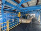 Used Battery Recycling Systems Lead Refining Kettle Air Filtration System – 30,000 CFM, 150 HP Blower, Bag House, BRS/Wirtz