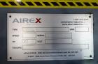 Used Airex Wetrex Series Wet Dust Collector, Model Wetrex-10, Carbon Steel.