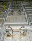 Used Bact Engineering Pulse Jet Dust Collector, Model TC-336-12M, 6,861 Square Feet Filter Area, Carbon Steel. 26,000 ACFM. 336 filters. Ambient at 250 deg F. (28) 1.5