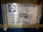CPE Filters Inc Model 24-CFR-009-C Cartridge Filter Receiver