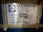 Used CPE Filters Inc Cartridge Filter Receiver / Dust Collector – Model 24-CFR-009-C, 400 ACFM