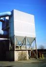 USED: Carbo-Tech 60,000 cfm baghouse type dust collection system,model 39-15-11945, installed new in 1999. Holds (585) 13' long filterbags, not included. Total cloth area 1,945 square feet, air to cl...