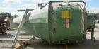 USED: Chicago Conveyor Corp. envelope pneumatic shaker type dust collector, carbon steel, approximate 100 square feet filter area. Oval housing measures 45