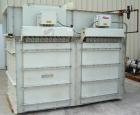 Used 1356 Square Foot DCE Sintamatic Pulse Jet Dust Collector, TYPE SC2B64. Two bank design. Each bank has 10 filter elements, PTFE based costing on a high grade porous composite as its filtration me...