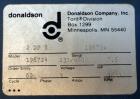 Used Donaldson Torit Model 2DF8 Cartridge Dust Collector, Holds (8) cartridge filters 26