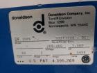 Used Donaldson Torit Downflo Cartridge Type Dust Collector, Model 3DF6