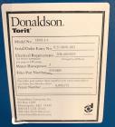 Used- Donaldson Torit Dust Collector, Model DFO 3-3