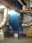 Used- Farr Pulse Jet Dust Collector, Size 9 XL, carbon steel. Includes a stainless steel Farr HEPA filter, model 1X2/012/1GB...