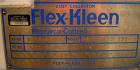 Used Flex Kleen Pulse Jet Dust Collector, Model 20-PCBL-3 III, Carbon Steel. Approximately 11 square feet filter area. Housing measures 18