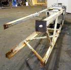 Used Flex-Kleen Pulse Jet Dust Collector, Model 58BVB16 III, 316 Stainless Steel. Approximate 117 square feet filter area. Housing measures long x wide x tall x 16” top carbon steel plenum x 38” cone...