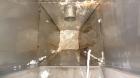 Used Flex-Kleen Pulse Jet Dust Collector, Model 58BVB16 III, 316 Stainless Steel. Approximate 117 square feet filter area. Housing measures long x wide x tall x 16” top carbon steel plenum x 38” cone...