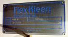 Used Flex-Kleen Pulse Jet Dust Collector, Model 58BVB16 III, 316 Stainless Steel. Approximate 117 square feet filter area. Housing measures long x wide x tall x 16” top carbon steel plenum x 38” cone...