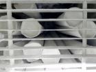 Used Stainless Steel Flex Kleen Bin Vent Dust Collector, Model 84-BV-16-III