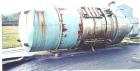 USED: 7000 cfm (1000 square foot) Flex Kleen cylindrical top removalstainless steel dust collector, model 84-CTR-86-III. Unit is 7'6
