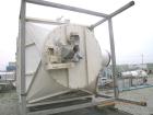 USED: 1791 square feet Flex Kleen dust collector, model 84WSBC-169XL-III-G. Pulse Jet type, 12 blow pipe header with solenoids, side bagremoval type. Collector has a rotating rake assembly inside a f...