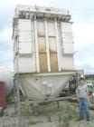 USED: 1791 square feet Flex Kleen dust collector, model 84WSBC-169XL-III-G. Pulse Jet type, 12 blow pipe header with solenoids, side bagremoval type. Collector has a rotating rake assembly inside a f...