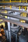 Used Hosokawa Micron Mikro-Pulsaire Pulse Jet Dust Collector, Model NTCP-36-8, 334 Square Filter Area. Carbon steel housing 60