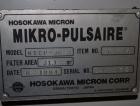 Used Hosokawa Micron Mikro-Pulsaire Pulse Jet Dust Collector, Model NTCP-36-8, 334 Square Filter Area. Carbon steel housing 60