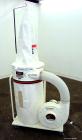 Used JET Dust Collector, Model DC-1100A, Carbon Steel. Approximately 1100 cfm. 20” Bag diameter, collection capacity 5.3 cubic feet.  Includes a 1-1/2 hp, 1/60/115/230 volt, 3450 rpm blower. Mounted ...