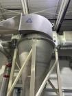 Used Kice Venturi Jet Filter System with Rotary Airlock, Cyclone & Fan | Model VR32-10 TBR | Stainless Steel | 3500 SCFM