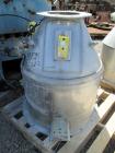 Used MAC Dust Collector, Approximately 252 Square Feet, Model 39AVRC7-STY3, Stainless Steel. (7) 39
