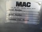Used MAC Dust Collector, Approximately 252 Square Feet, Model 39AVRC7-STY3, Stainless Steel. (7) 39