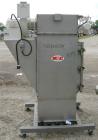 Used MAC Bin Vent Pulse Jet Dust Collector, Model 54AVS9, 304 stainless steel. Approximately 67 square feet filter area, 3.6 SCFM. Housing measures 26