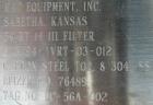 Used Stainless Steel MAC Pulse Dust Collector, Model 54RT14