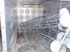 Used 138 Square Foot MAC Dust Collector, model 72AVS16-2. Stainless steel construction, (16) 5.5