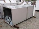 Used-138 Square Foot MAC Dust Collector, model 72AVS16-2. Stainless steel construction, (16) 5.5