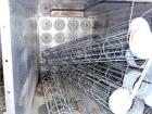 Used MAC Bin Vent Pulse Jet Dust Collector, Model 72AVS16-2, Stainless Steel. 159 square feet filter area, 5 SCFM. Housing measures 34 1/2'' wide x 34 1/2'' long x approximate 88'' overall height. Ca...