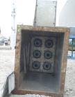 USED:MSM bin vent pulse jet dust collector, approx 25 sq ft filterarea, 304 stainless steel. Housing 26