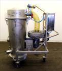 Used Marchant Schmidt Portable Sanitary Dust Collector System, Model SDC1300, 304 Stainless Steel. Approximately 1300 cfm, 25 square foot filter are. Approximately 24
