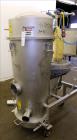 Used Marchant Schmidt Portable Sanitary Dust Collector System, Model SDC1300, 304 Stainless Steel. Approximately 1300 cfm, 25 square foot filter are. Approximately 24