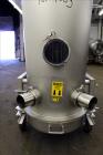 Used Marchant Schmidt Portable Sanitary Dust Collector System, Model SDC1300, 304 Stainless Steel. Approximately 1300 cfm, 25 square foot filter are. Approximately 24