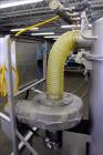 Used Marchant Schmidt Portable Sanitary Dust Collector System, Model SDC1300, 304 Stainless Steel. Approximately 1300 cfm, 25 square foot filter are. Approximately 24