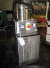 Used Nilfisk Industrial Vacuum Cleaner, Model 3306 AXX, Stainless Steel. Approximately 20 square feet surface area, 2.55 kw blower, 250/440V, 3 phase, portable design, serial # 00AE625, built 2004.