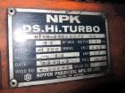 Used Nippon Pneumatic Pulse Jet Dust Collector, Model PBF-50, 538 Square Filter Area. Carbon steel housing 60