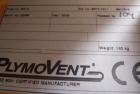 Used Plymovent Cartridge Type Dust Collector, model BM-2, carbon steel. Housing 31